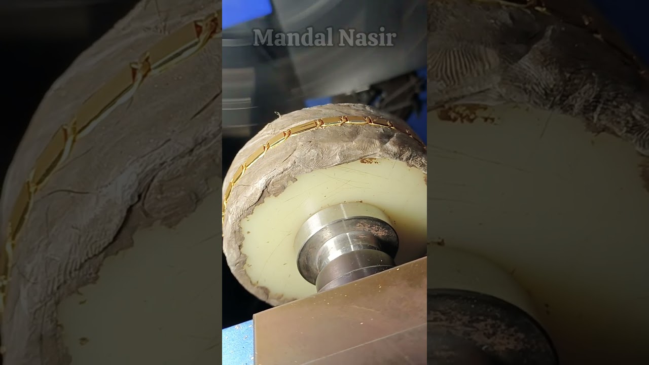 Gold Nawabi Chain Design | Mandal Nasir | SP Machine #jewellery #chains #trending2023