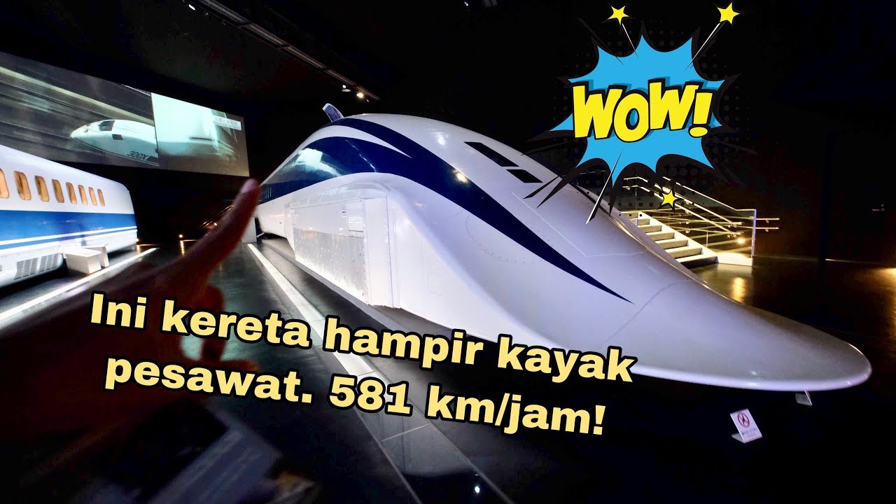 KERETA SCMAGLEV 581 KM/JAM | JALAN KE NAGOYA SCMAGLEV & RAILWAY PARK | NAGOYA VLOG #3