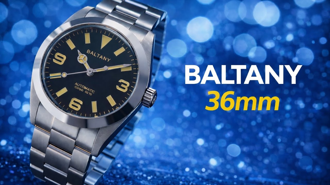 Baltany 36MM! το ROLEX Explorer των φτωχών!