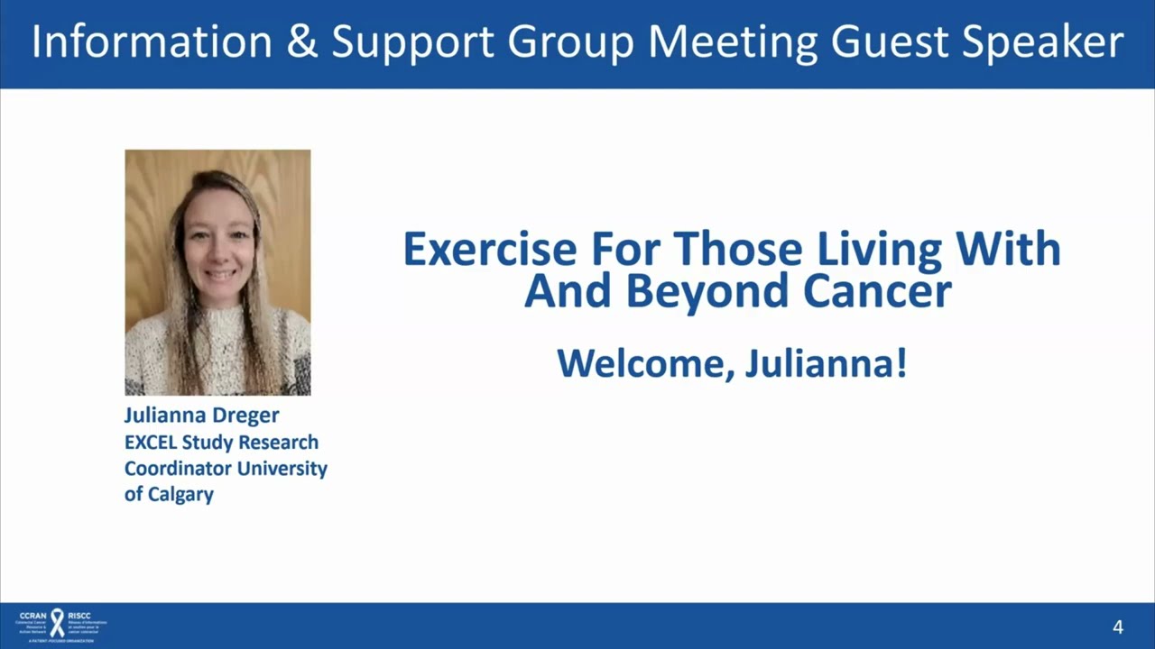 Expert Presentation: Exercise for Those Living With and Beyond Cancer | February 2026