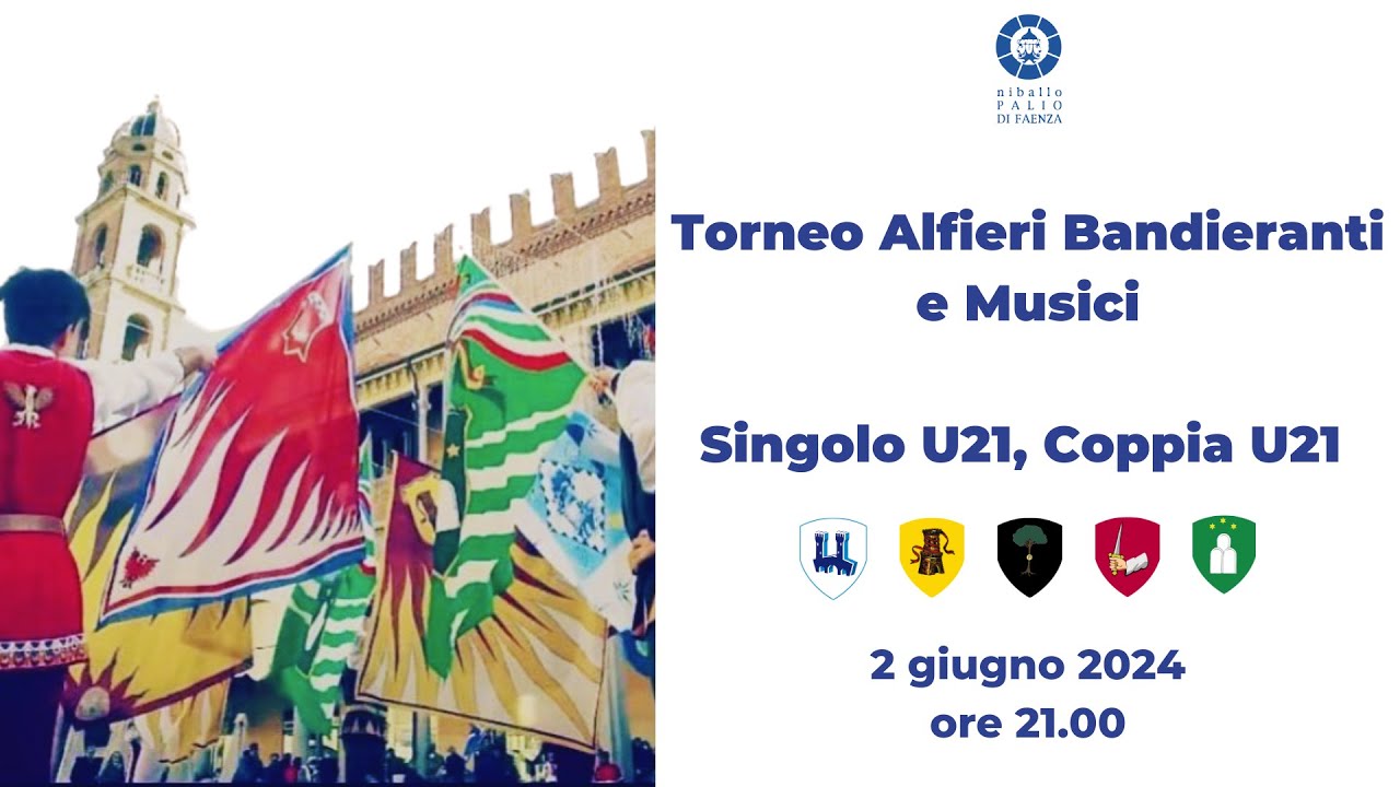 Torneo Alfieri Bandieranti e Musici - Singolo U21, Coppia U21