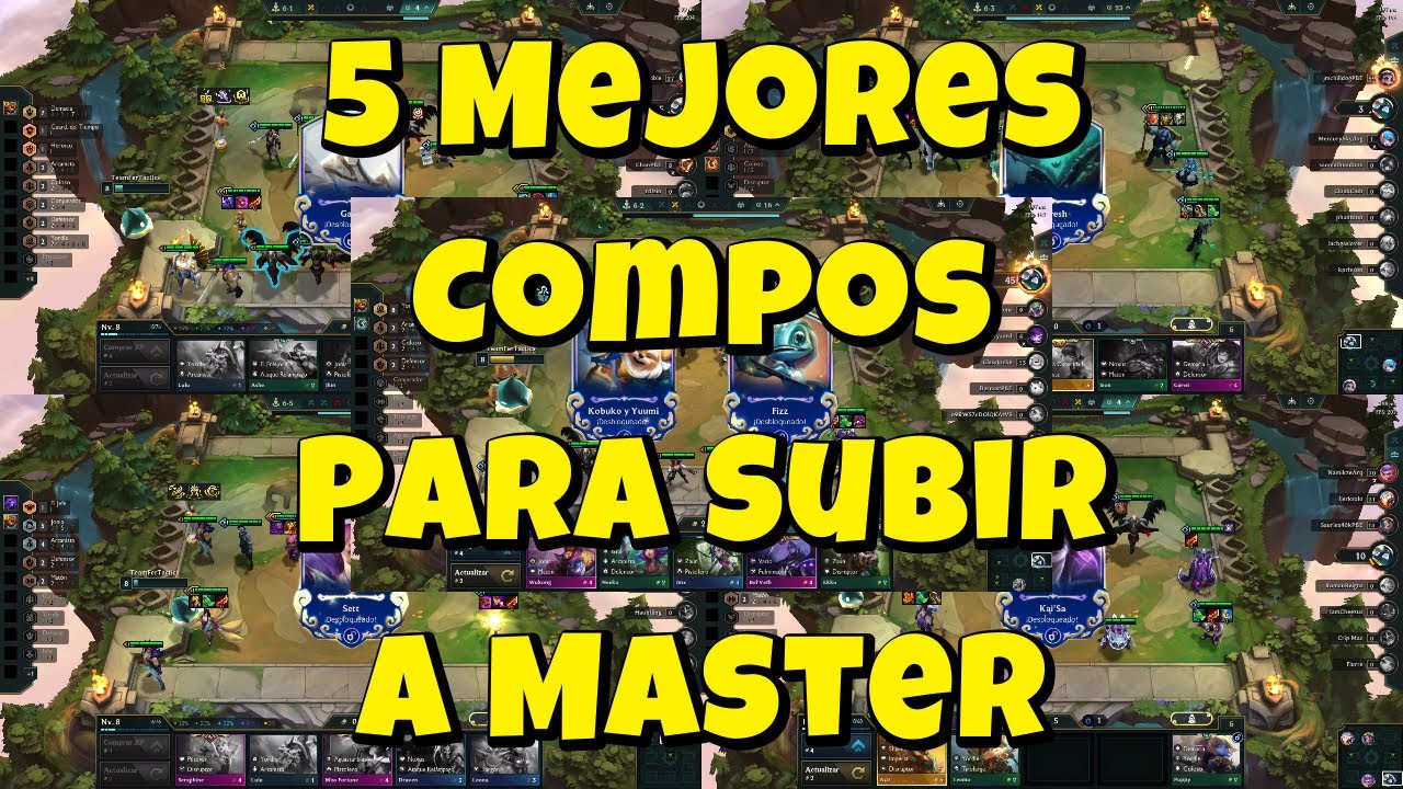 5 Mejores Composiciones en set 16 de TFT Parche 16.3