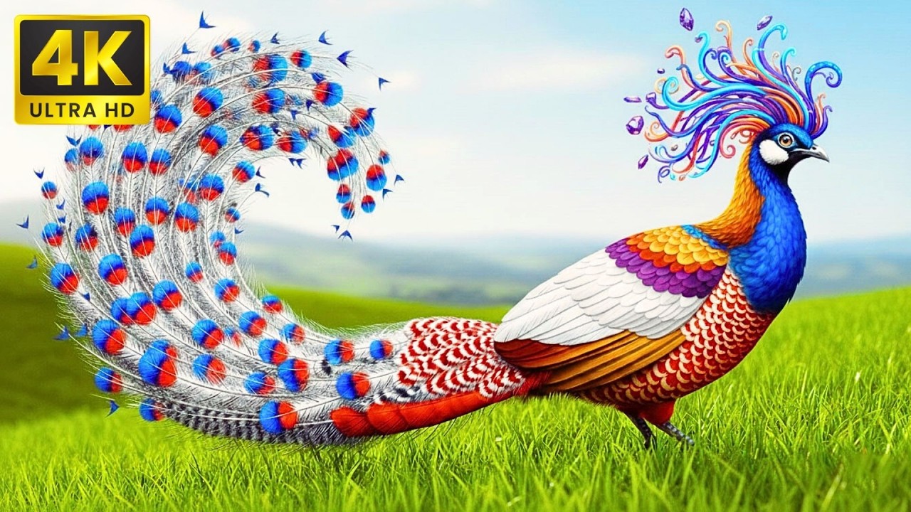 Discover 50 Colorful & Strange Wild Birds 🕊️🌿 | Relaxing 4K ASMR