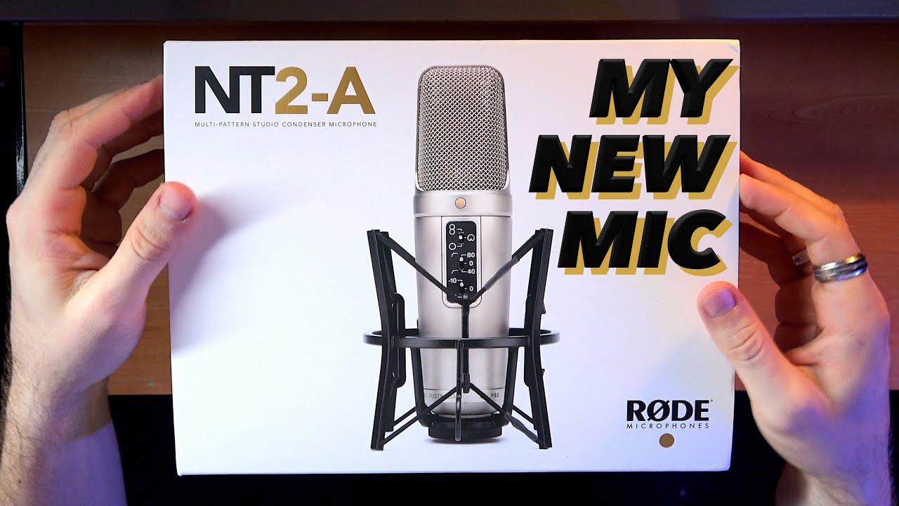 MY NEW MIC! (RODE NT2-A Unboxing)