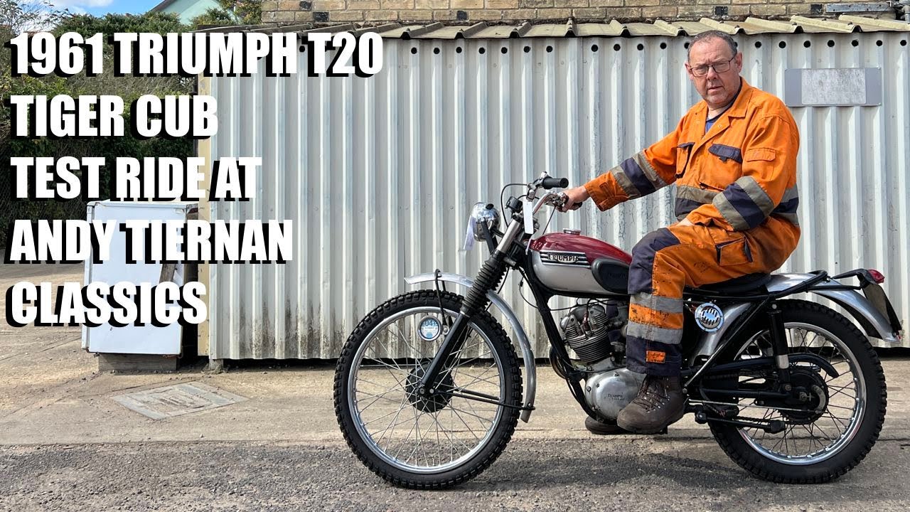 1961 Triumph T20 Tiger Cub 200cc at Andy Tiernan Classics #09305TRI