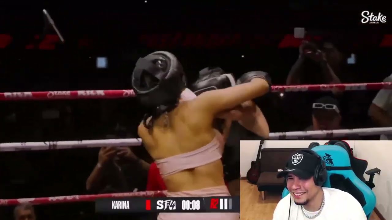 MEXICANA DA TODO POR SU PAIS🇲🇽  KARELY RUIZ vs KARINA GARCIA / STREAM FIGHTERS 4 || REACCIÓN 😈🔊🔥