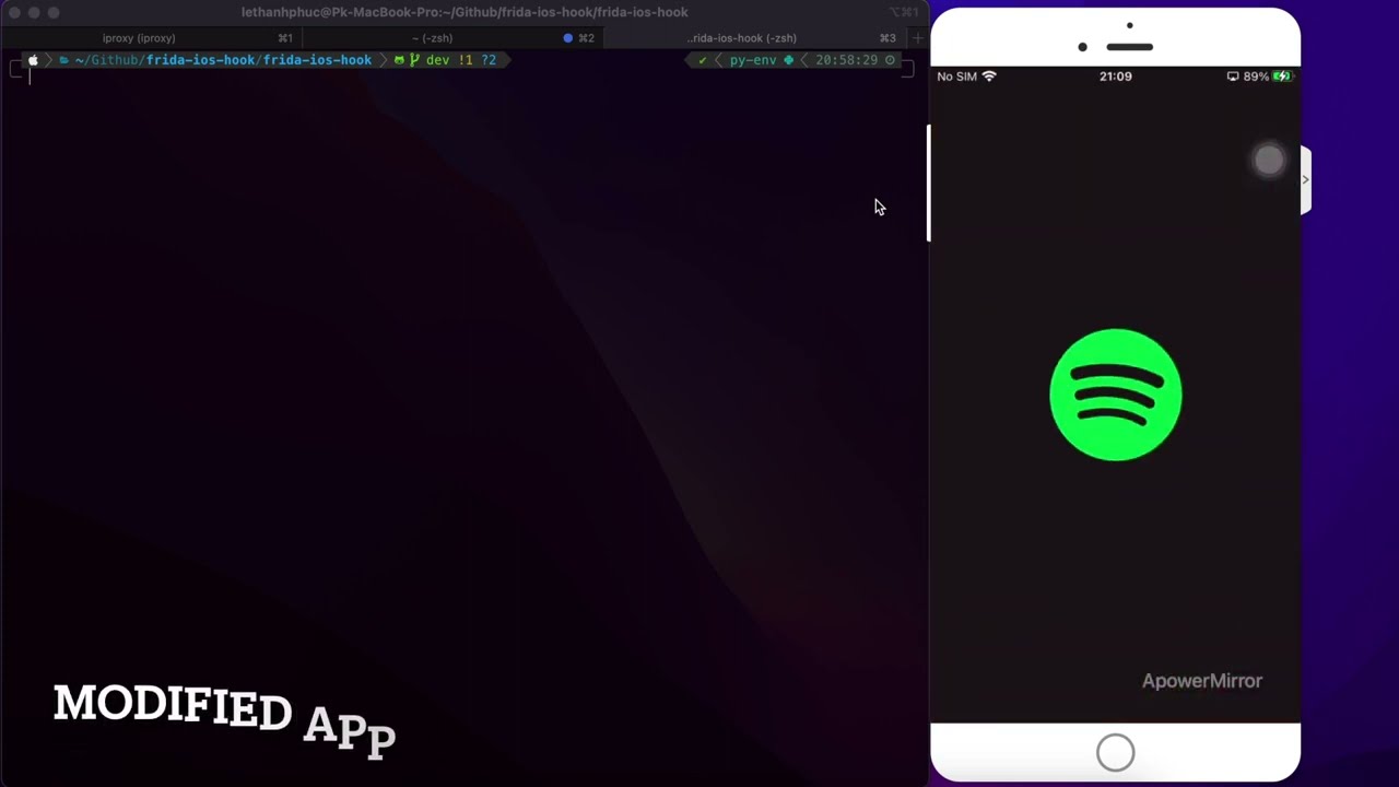 Frida iOS Hook | Advance Usage | Memory Dump - Radare2 - Iaito