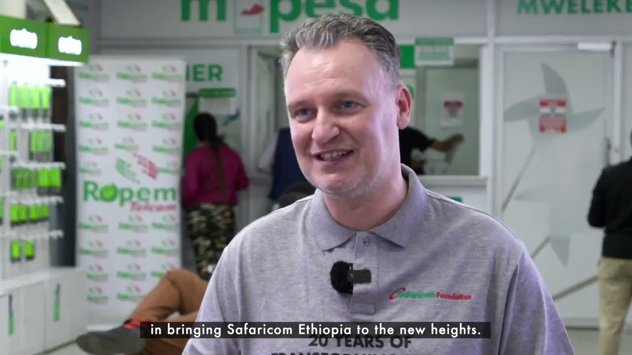 Wim Vanhelleputte, CEO Safaricom Ethiopia