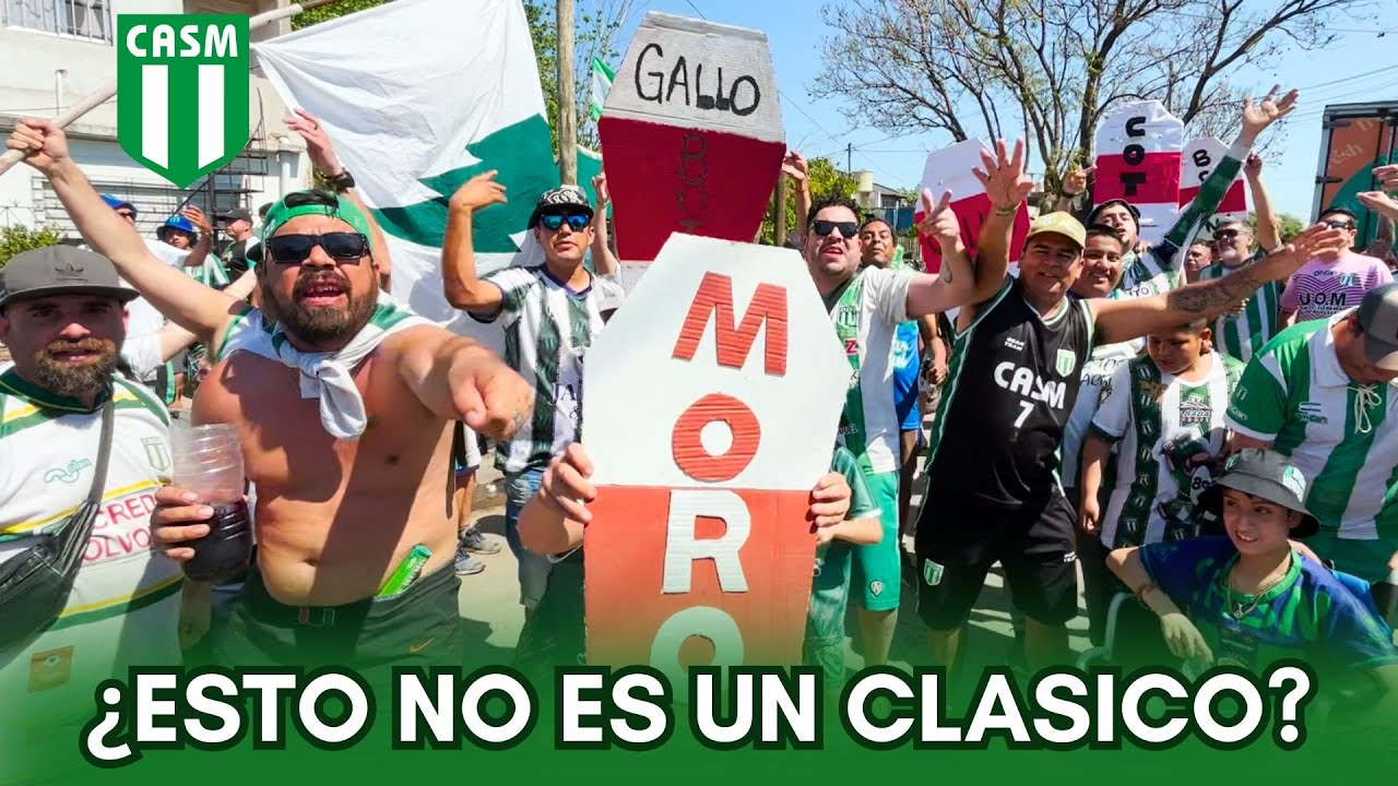 LA BARRA DE SAN MIGUEL vs MORON ¿Son Clasico? | Cajones, caravana y mas