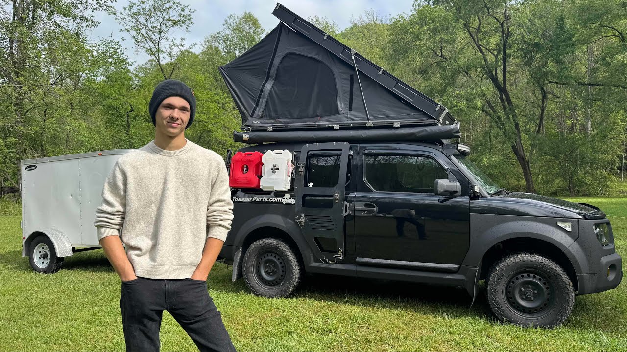 Living & Working on the Road: Honda Element Mechanic Shop