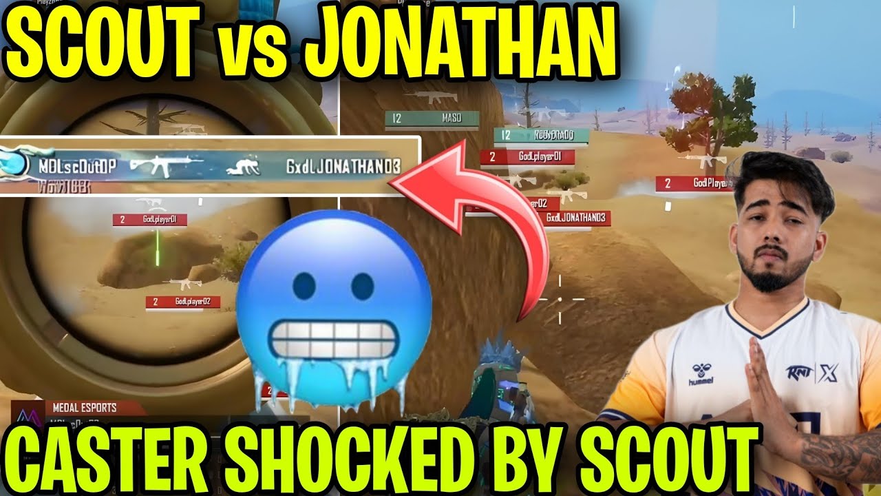 Scout vs Jonathan 🥵 Caster Shocked by Scout 🔥