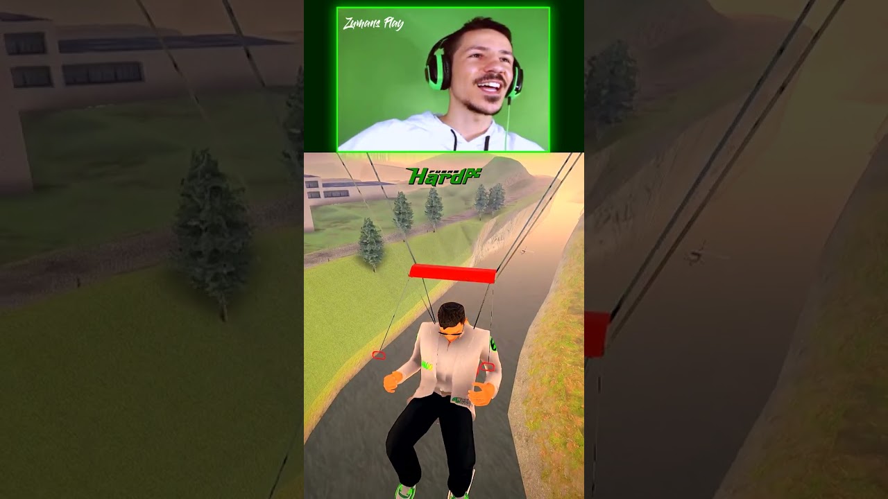 ZUMANS CONSEGUIU POUSAR EM CIMA DO AVIAO DURANTE A FUGA #gta5 #fivem #gtasanandreas
