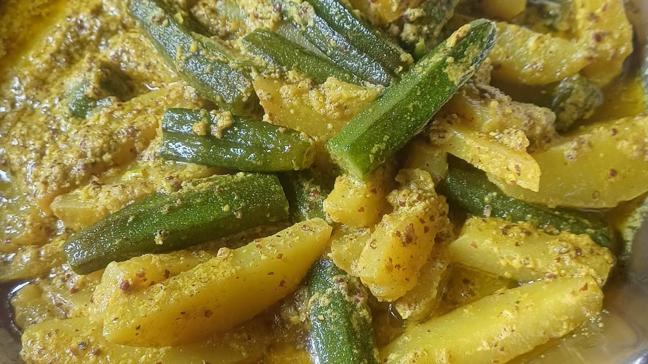 একদম ভিন্ন ধরনের ভেন্ডী পোস্ত রেসিপি