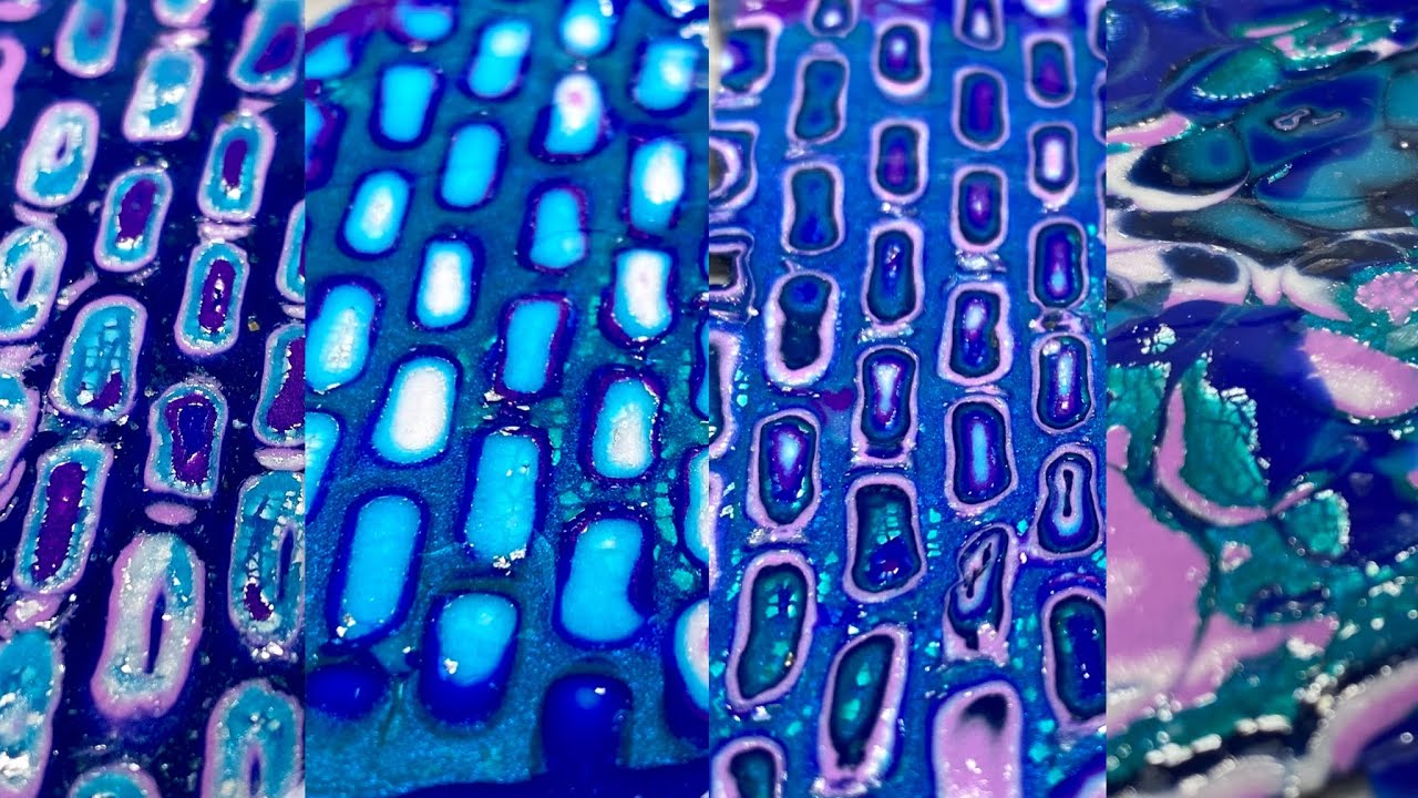 🔴 Quand la Récup (fond de barquette) devient texture = motifs inatendus en pâte polymère - part1