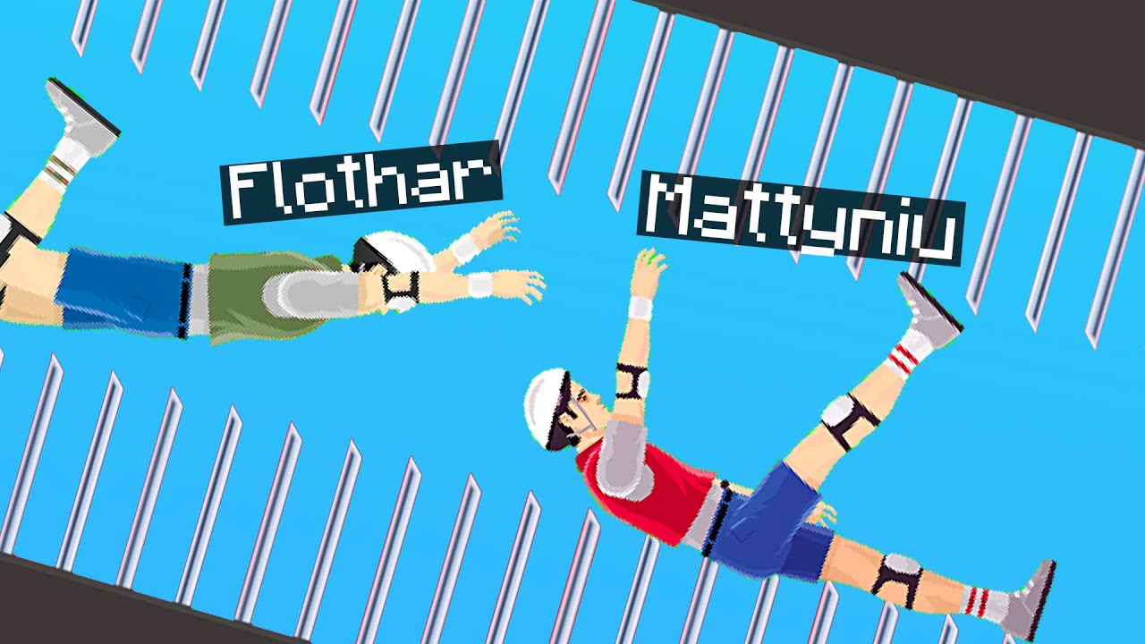 JAK ON TO ZROBIŁ? Flothar i Mattyniu w HAPPY WHEELS