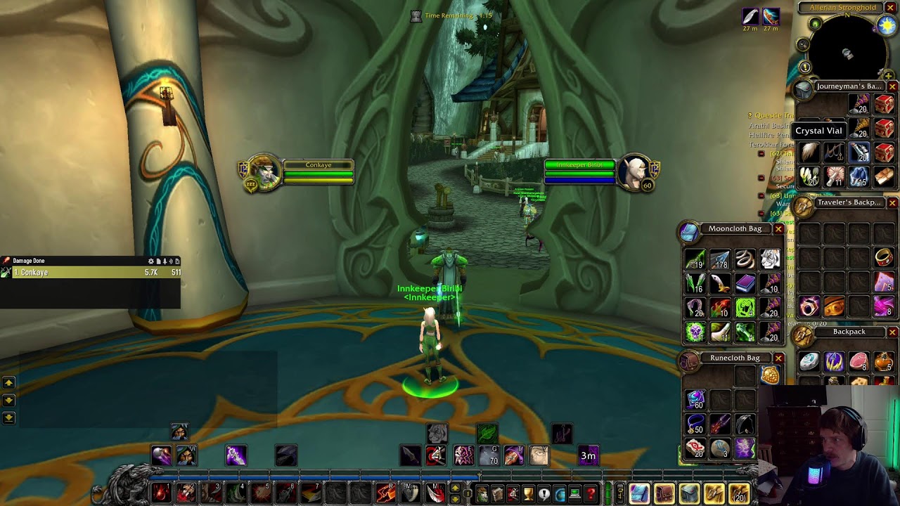 Leveling In Outlands | Rogue PVP Server | WoW Classic Anniversary TBC