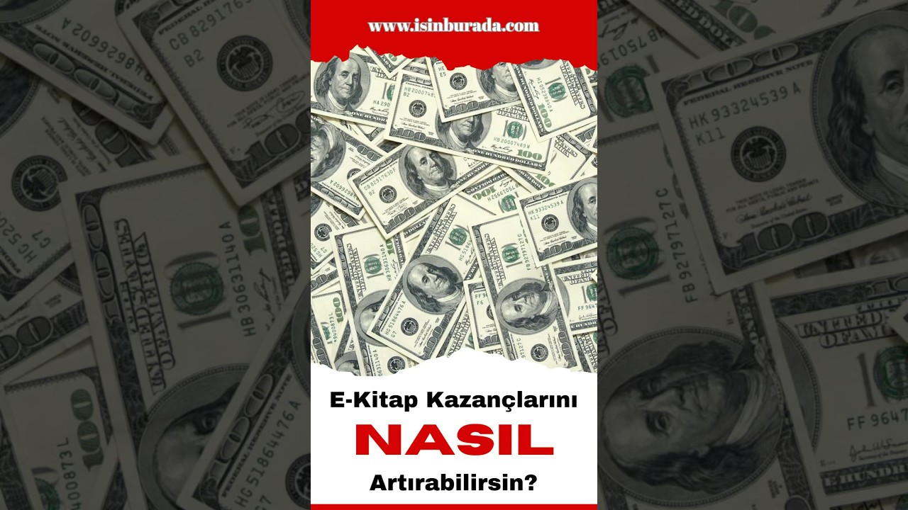 🚀 E-Kitap Satışını Arttırmanın 3 Yolu! | Hemen Uygula! (Hızlı Kazan&ccedil; Taktikleri)
