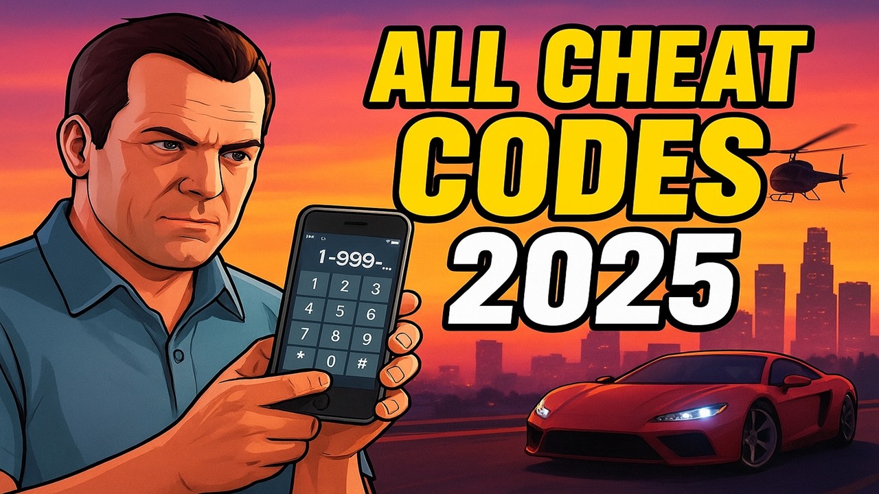 How to Use Cheat Codes in GTA 5 | Updated 2025 Guide with All Vehicle, Weapon, and Player Cheats