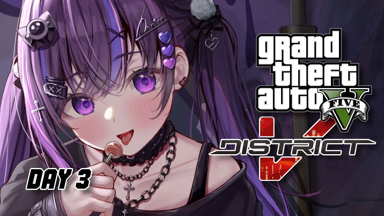 【GTA RP #DistrictV | EP. 3】 life of a city girl :3 【#VSPOEN #NarinMikure】