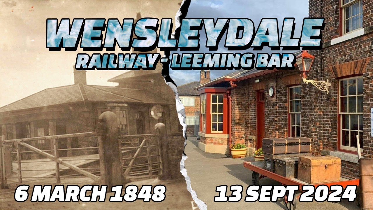 Exploring Historic Wensleydale Railway Station | A 1920s Gem
