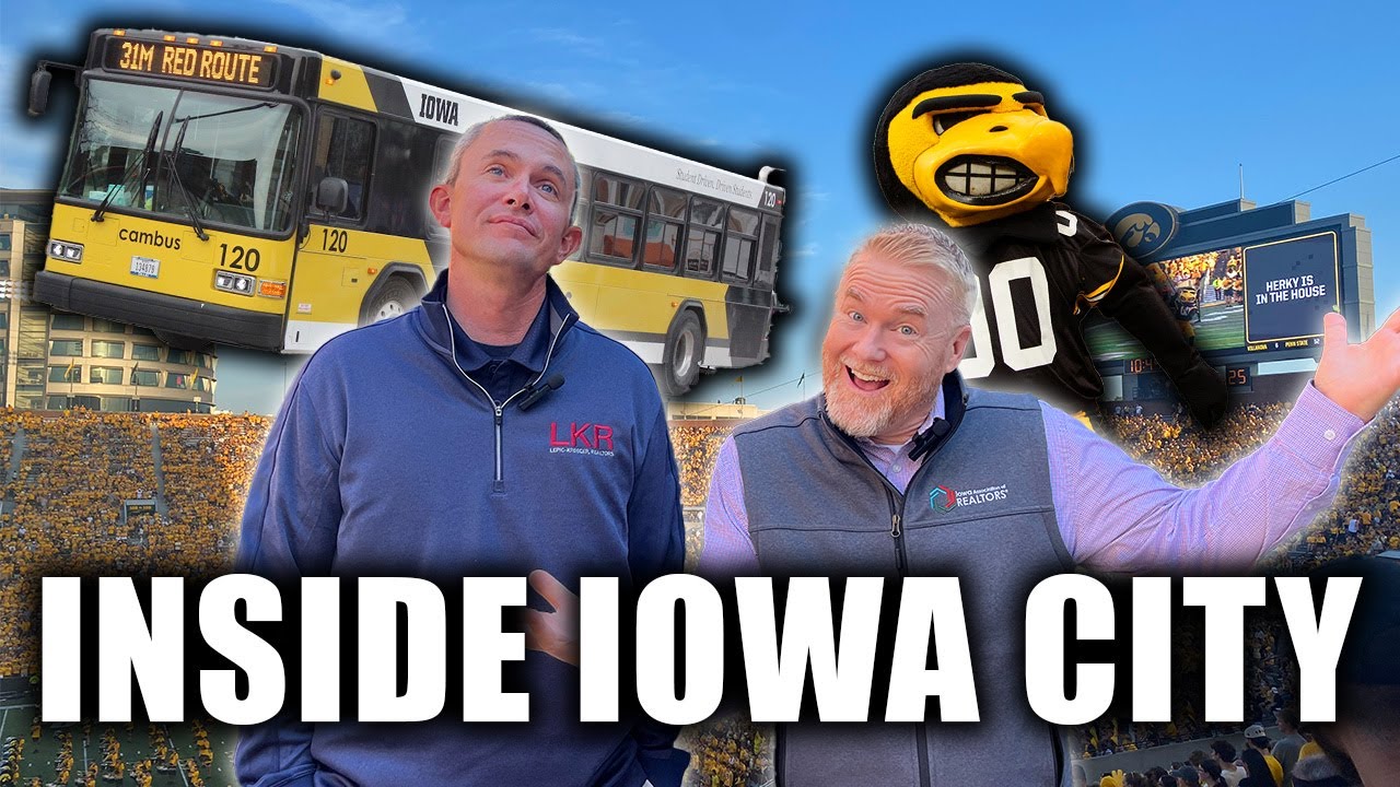 Touring Iowa City | Kinnick, West Side, East Side, Campus, and Downtown
