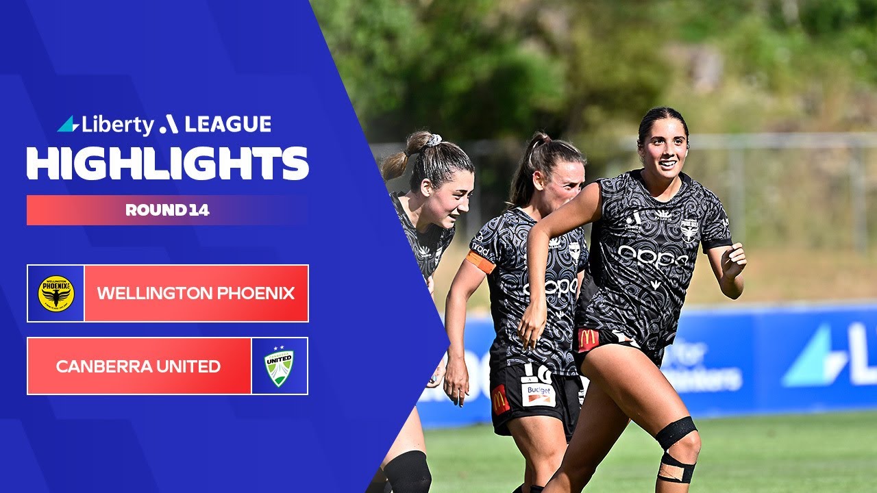 Wellington Phoenix v Canberra United - Highlights | Liberty A-League 2023-24 | Round 14
