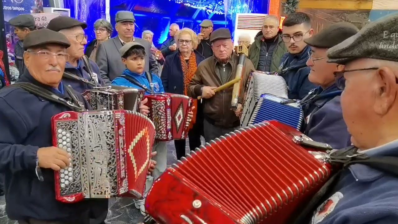Concertinas do Machio na abertura do Natal Serrano