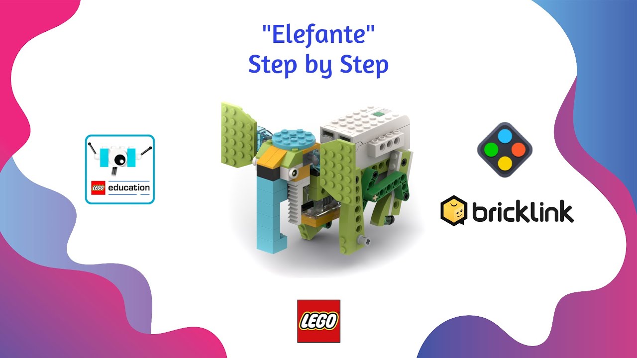 LEGO WEDO 2.0 ⚙️ ELEFANTE | Elephant WeDo 2.0 | TUTORIAL ✔️ (45300)