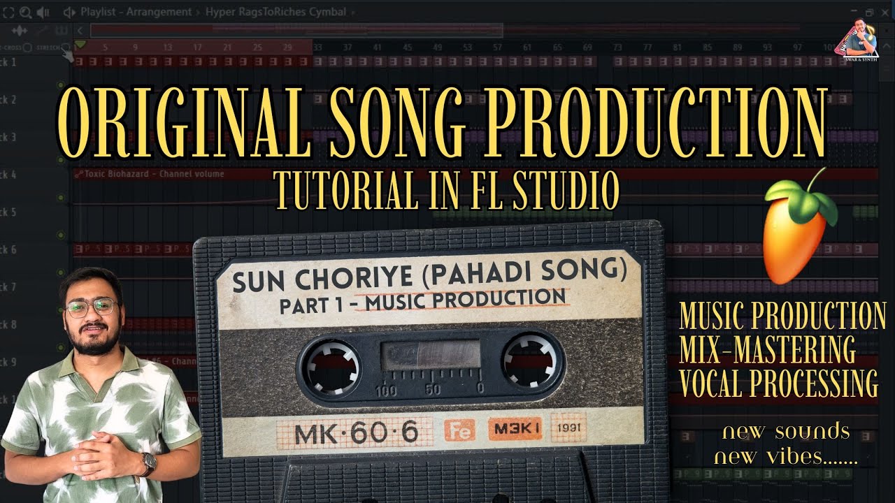 P.1 - Pahadi Folk Song Production in FL Studio || Pahadi/Himachali/Mujra/Nati/Mala || Rhythm/ Melody