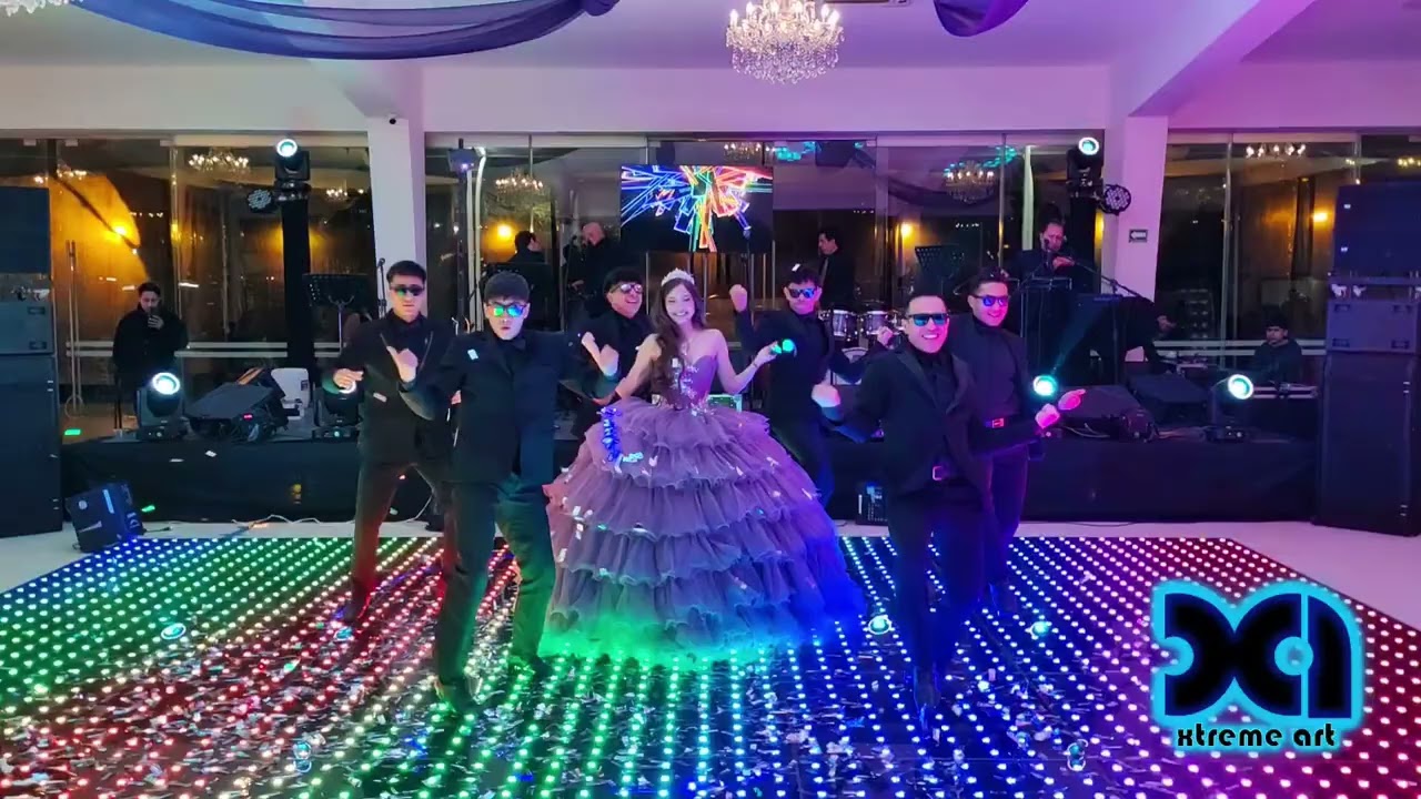 Entrada #quinceañera a su fiesta #coreografia por XTREME ART #baile Rihanna #bailesorpresa 15 años