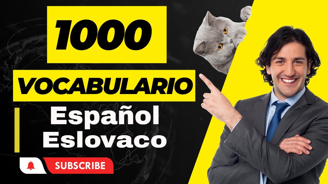 💕 Aprende vocabulario básico Español Eslovaco para principiantes