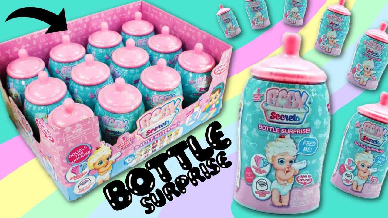 Baby Secrets Bottle Surprise: мальчик или девочка, какает или писает &mdash; ПОЛНЫЙ ЯЩИК