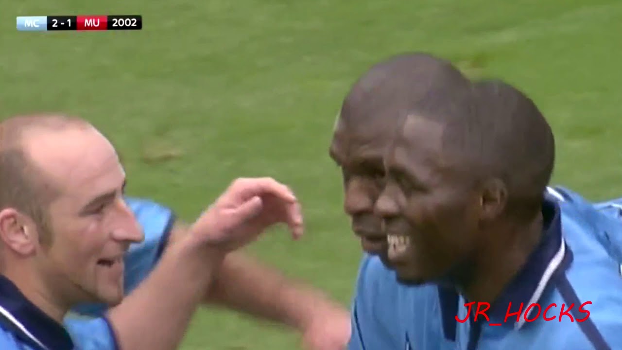 Manchester City 3 - 1 Manchester United - EPL 2002/2003 (With English Commentary) HD