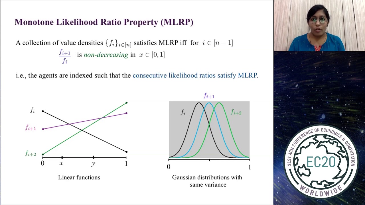 EC'20: Fair Cake Division Under Monotone Likelihood Ratios