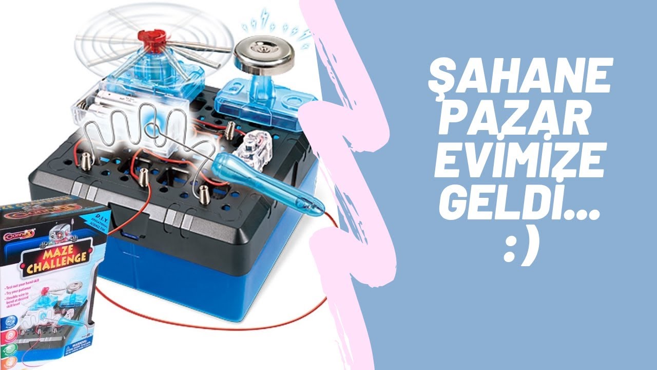 Şahane Pazar Evimize geldi...! / CONNEX Maze Challenge Toyz Shop Oyuncak Nasıl Yapılır? (Detaylı)