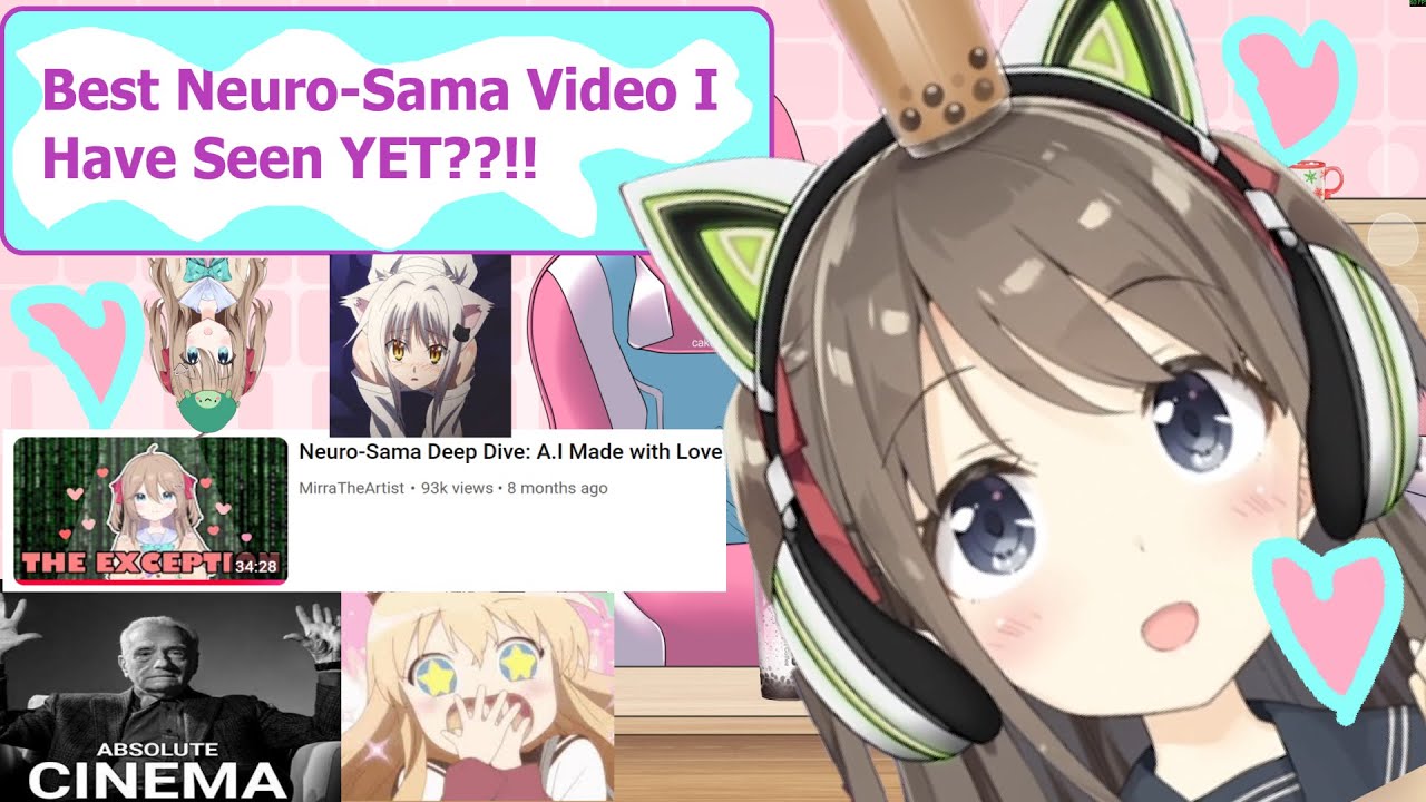 YumiPixel Reacting to “Neuro-Sama Deep Dive: A.I Made with Love” (BEST FAN VIDEO) 💖🤖 #vtuber #swarm