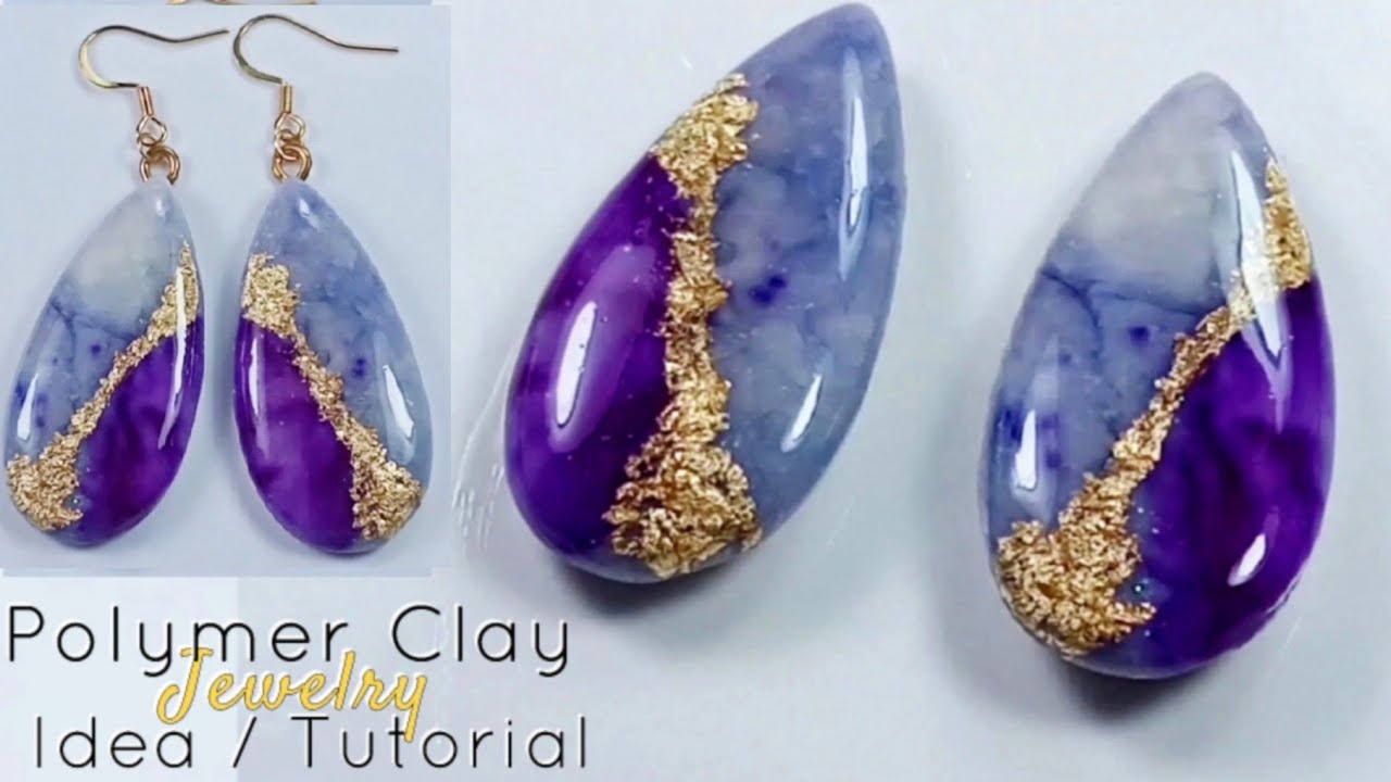 Clay Jewellers: Polymer Clay Earrings Idea and Tutorial / LoviCraft