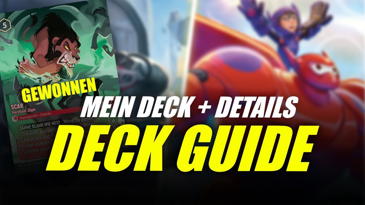 Mit diesem Deck hab ich die ENCHANTED gewonnen!! 🔥 - Disney Lorcana Deck Guide