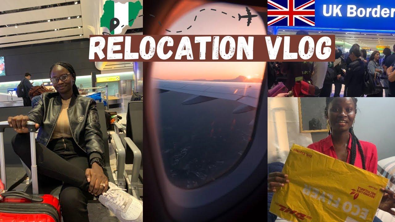 Relocation Vlog Nigeria🇳🇬 To UK|| UK Travel Vlog🇬🇧