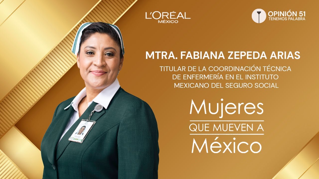Mtra. Fabiana Zepeda Arias, Titular de la Coordinación Técnica de Enfermería en el IMSS