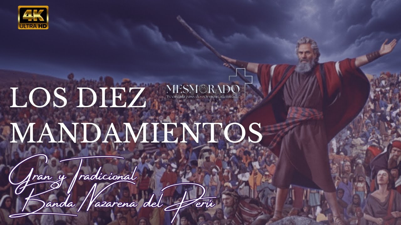 Banda Nazarena 2025 - Los Diez Mandamientos  | #mesmorado