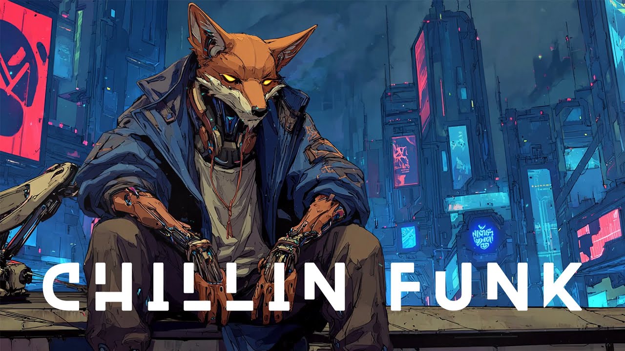 𝐍𝐞𝐨𝐧 𝐑𝐞𝐝 | Digital Funk Era 🎧 Tech Rhythms | Work, Study & Create