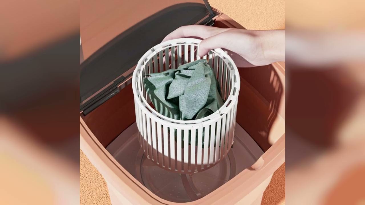 Review: Fockety Portable Washing Machine, 15L Foldable Mini Washing Machine & Dryer Combo, Min...