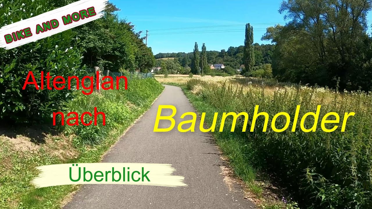 Radtour Altenglan-Baumholder Vorstellung/Kurz