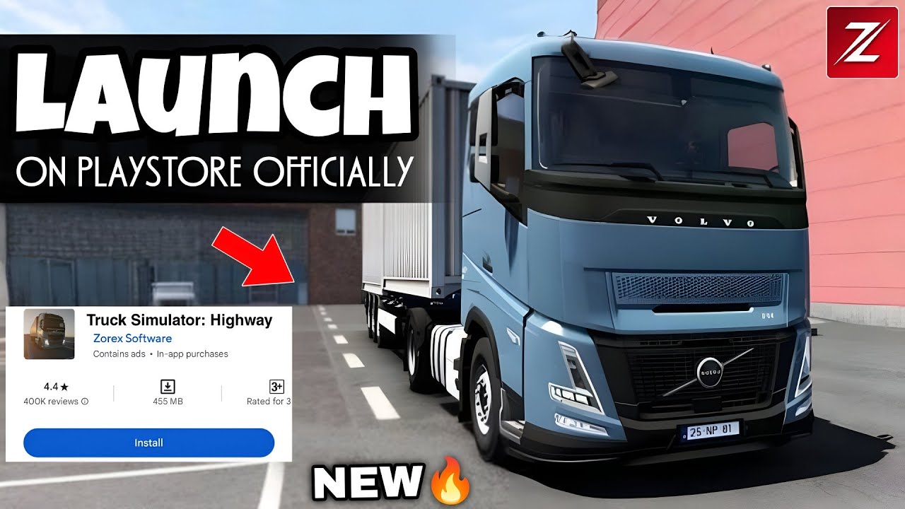 Truck Simulator Highway Offcial Release On Playstore - New Game Ready New iNFO 🤯🔥