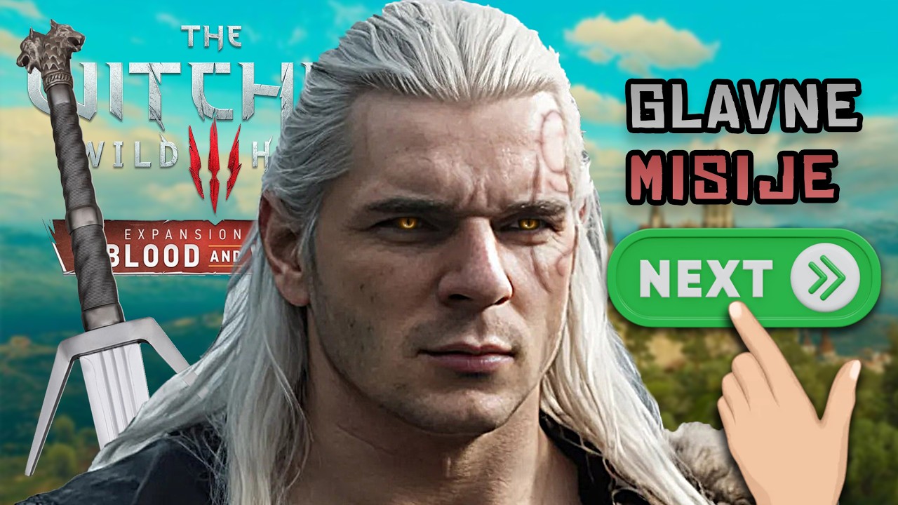 KONAČNO NAPADAMO GLAVNE MISIJE!!! - THE WITCHER 3 🔥 (DLC 1. i 2.) - 10. LIVE
