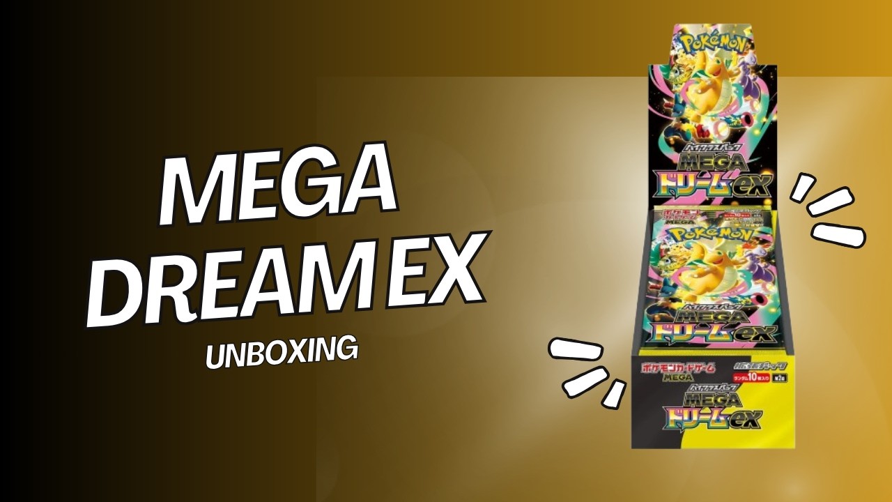 Pokémon Mega Dream EX Booster Box Unboxing – Crazy Pulls Inside?! 🔥