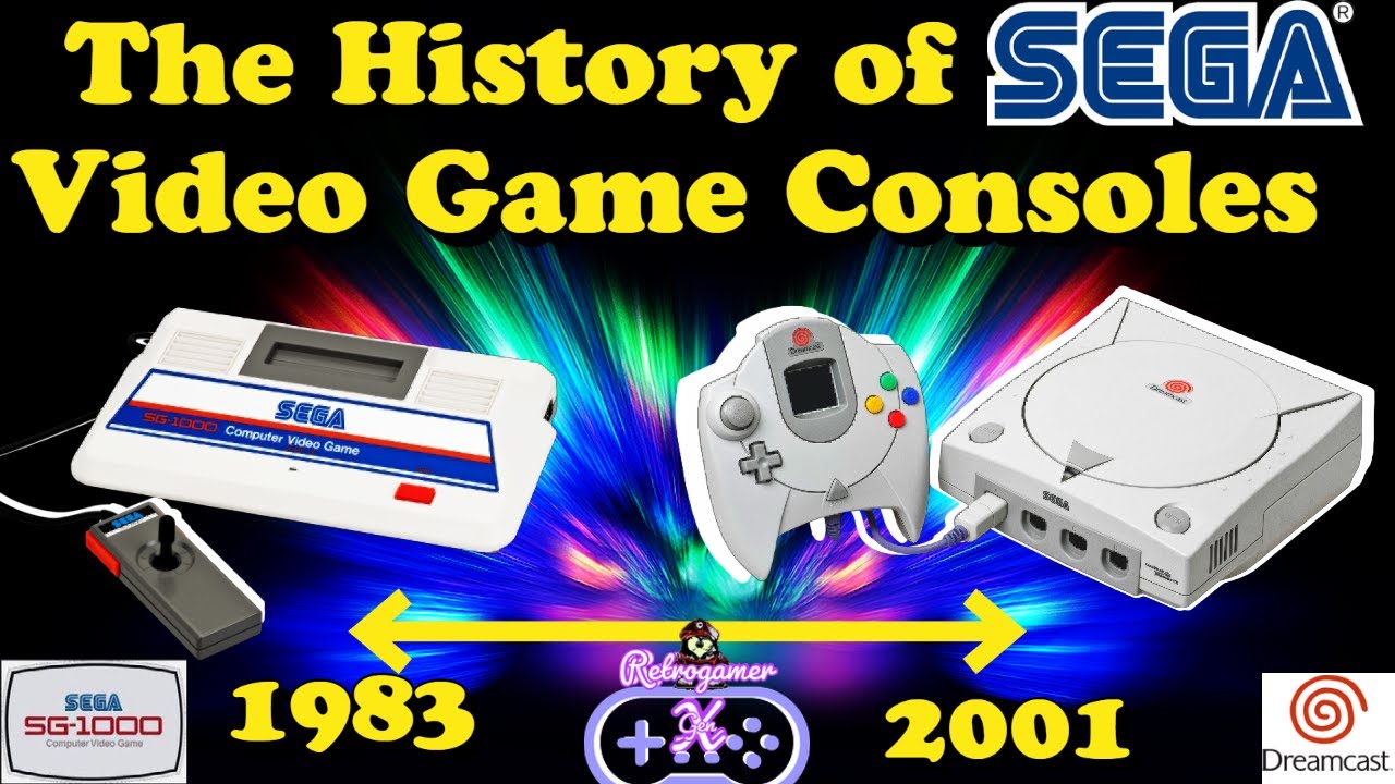 The History of Sega Video Game Consoles | The SG-1000 to Dreamcast