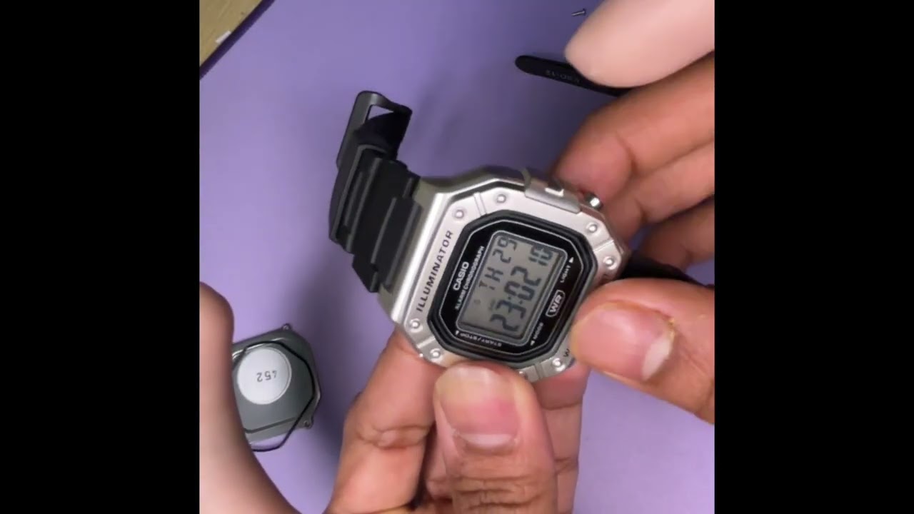Casio W218h Mod - How to lightly modify and Personailise your Casio