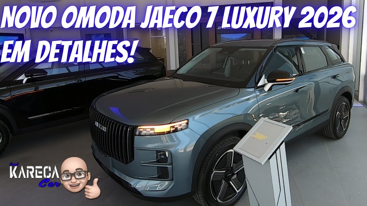 Review Completo: Omoda Jaeco 7 Luxury 2026 — Vale a Pena?